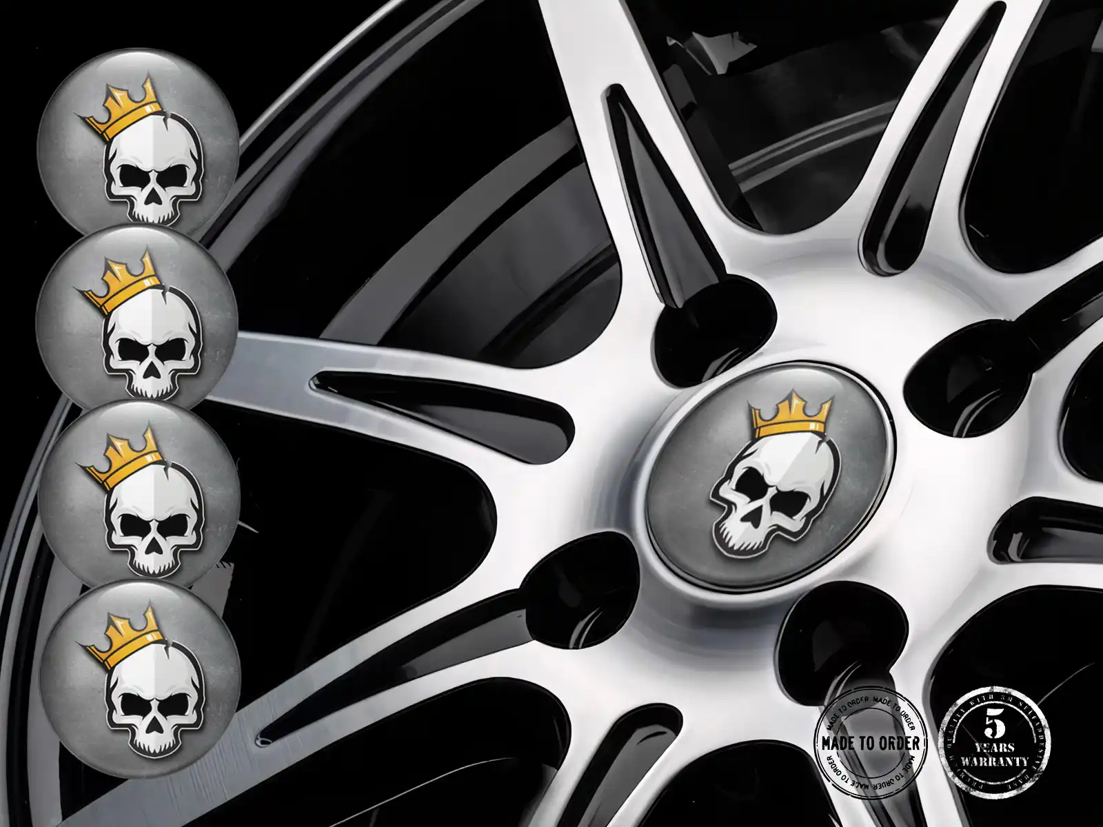 Wheel Emblems Tuning Radiant Racing Grid